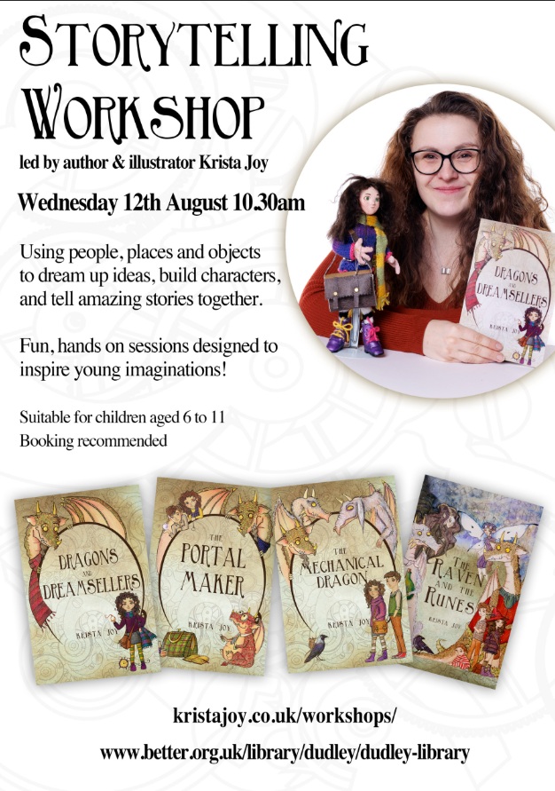 Dudley Library - Summer Reading Challenge: Storytelling Workshop with Krista Joy